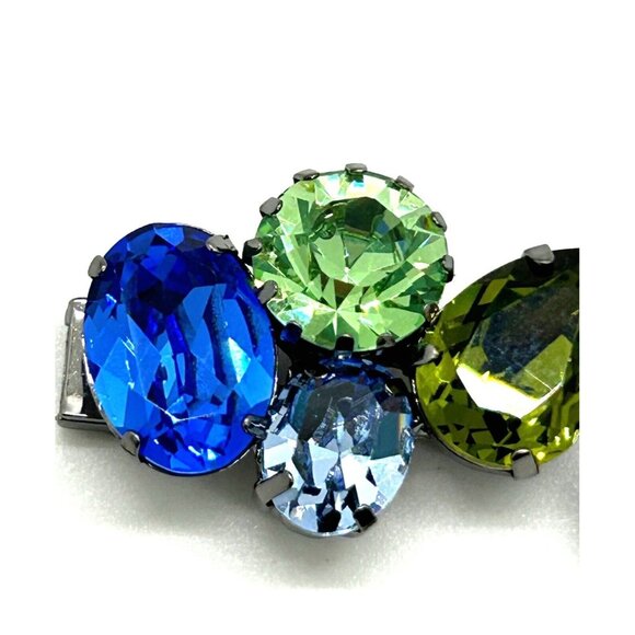 Coach Swarovski Crystals Bracelet Michelle Trachtenberg Multicolor Beads 7 In - Picture 12 of 16